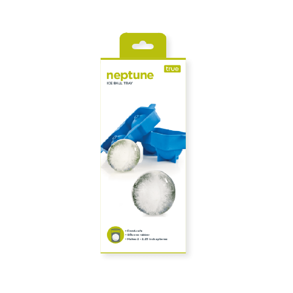 Neptune Silicone Ice Ball Tray - Makes Two 2.25 Ice Spheres