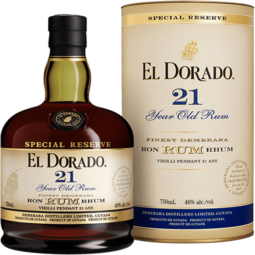 El Dorado 21 Year Old 750ml - Naughty Grape